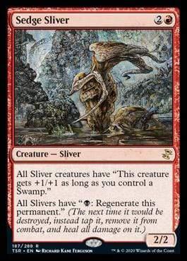Magic: The Gathering MTG Single Sedge Sliver [Time Spiral Remastered]