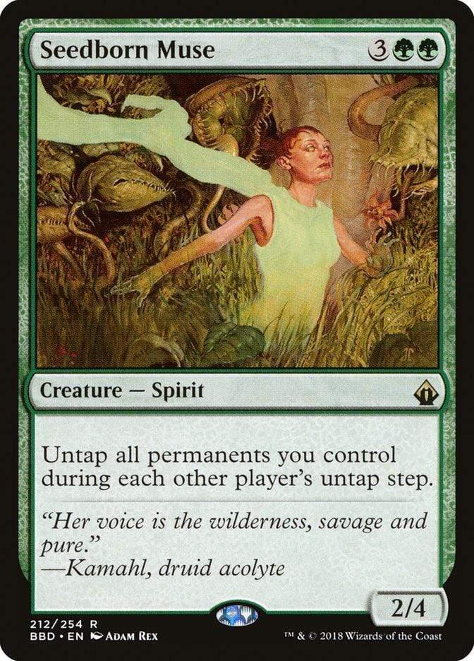 Magic: The Gathering MTG Single Seedborn Muse [Battlebond]
