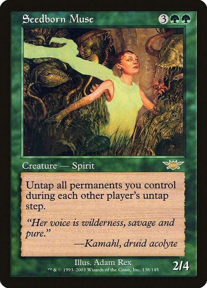 Magic: The Gathering MTG Single Seedborn Muse [Legions]
