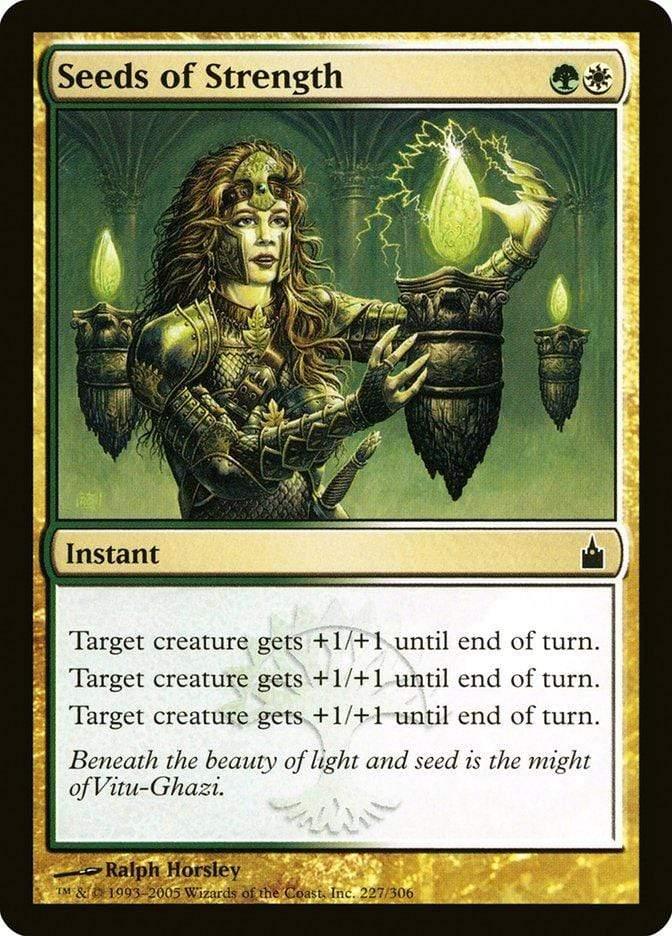 Magic: The Gathering MTG Single Seeds of Strength [Ravnica: City of Guilds]