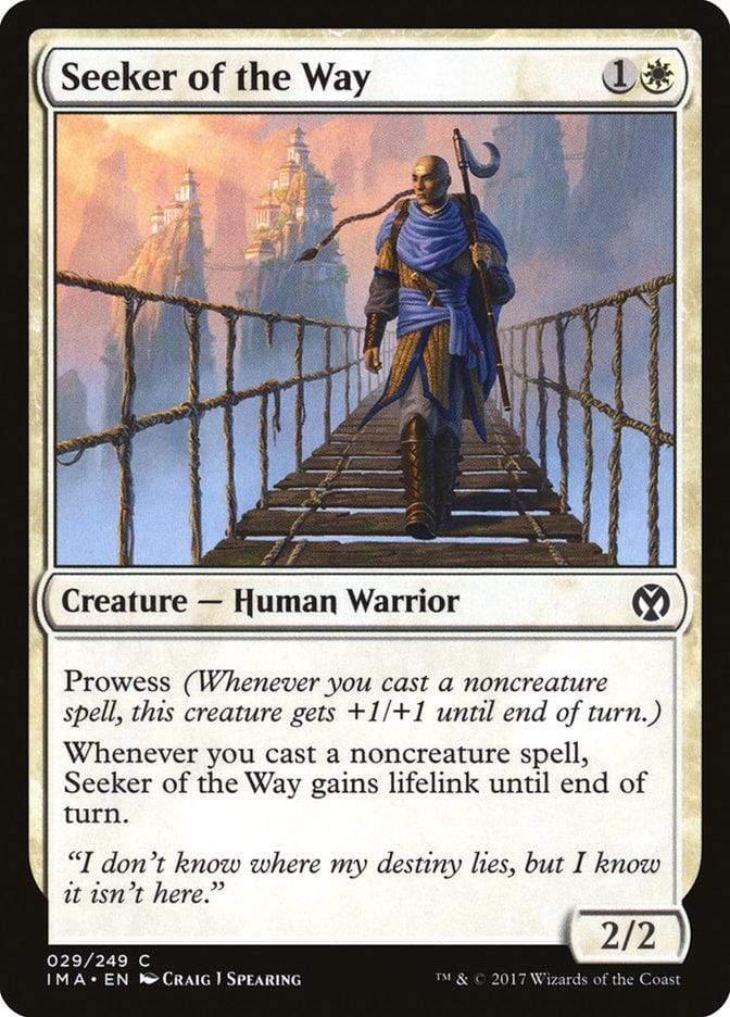 Magic: The Gathering MTG Single Seeker of the Way [Iconic Masters]