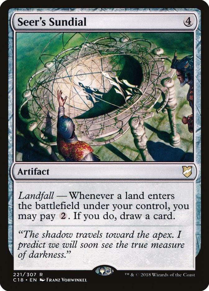 Magic: The Gathering MTG Single Seer's Sundial [Commander 2018]