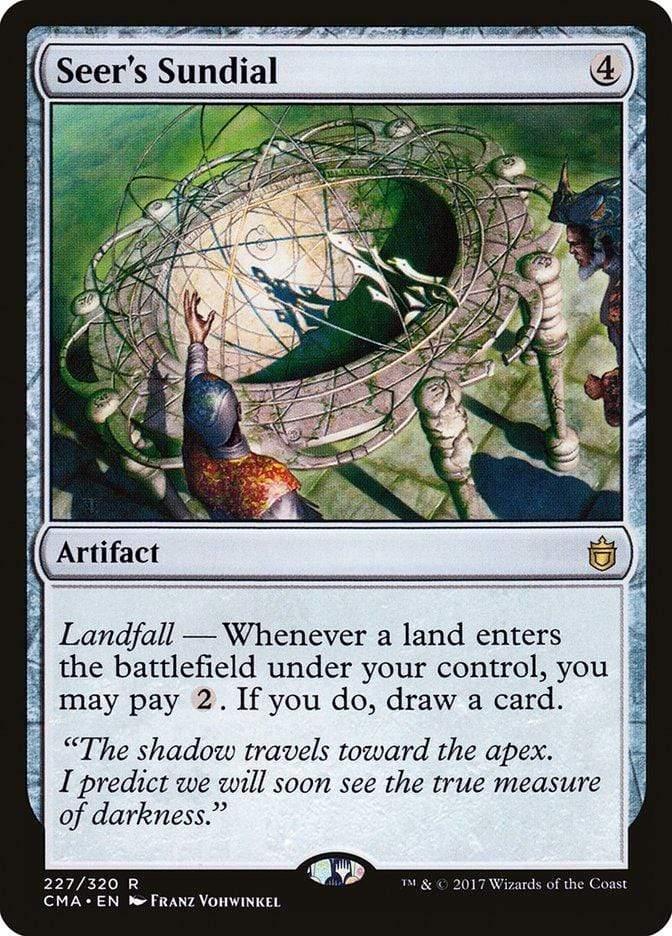 Magic: The Gathering MTG Single Seer's Sundial [Commander Anthology]