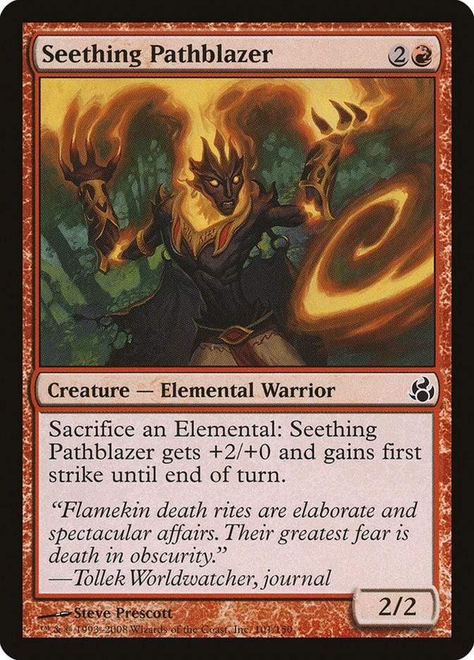Magic: The Gathering MTG Single Seething Pathblazer [Morningtide]