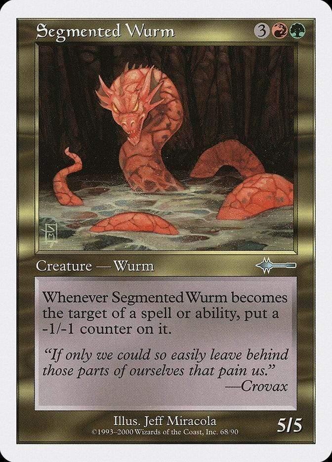 Magic: The Gathering MTG Single Segmented Wurm [Beatdown Box Set]