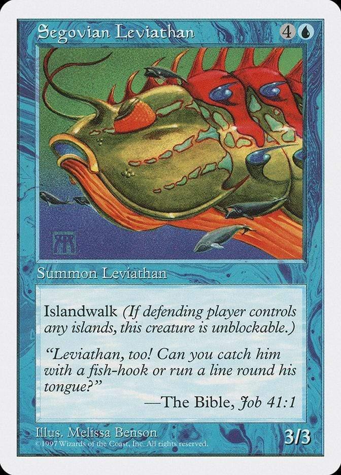 Magic: The Gathering MTG Single Segovian Leviathan [Fifth Edition]