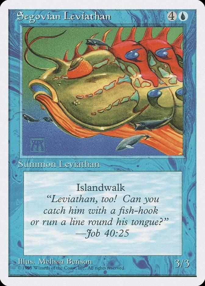 Magic: The Gathering MTG Single Segovian Leviathan [Fourth Edition]