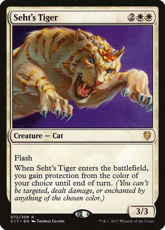 Magic: The Gathering MTG Single Seht's Tiger [Commander 2017]