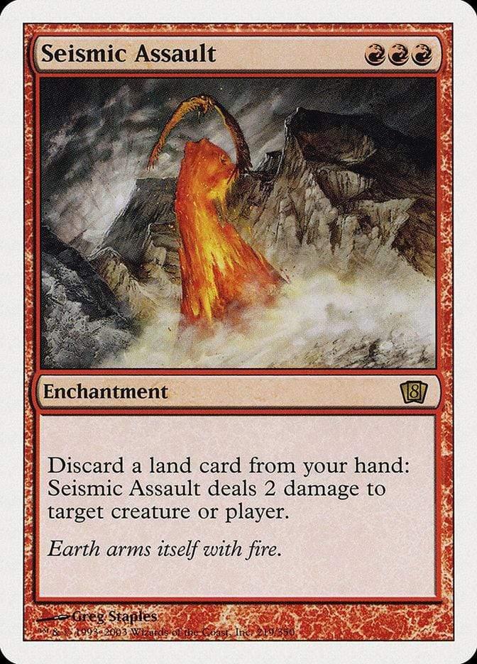Magic: The Gathering MTG Single Seismic Assault [Eighth Edition]
