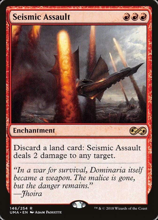 Magic: The Gathering MTG Single Seismic Assault [Ultimate Masters]