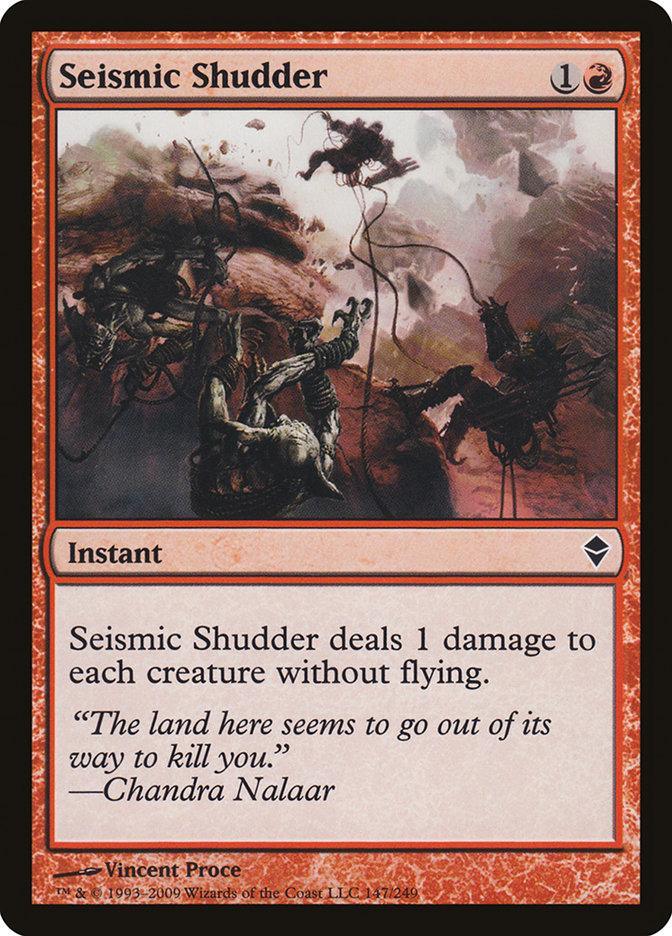 Magic: The Gathering MTG Single Seismic Shudder [Zendikar]