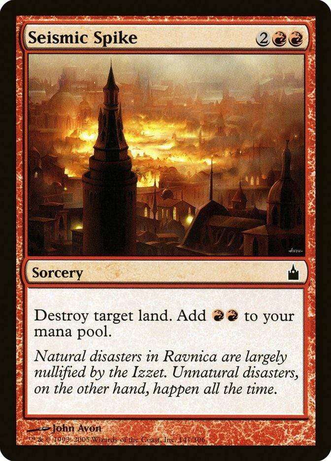 Magic: The Gathering MTG Single Seismic Spike [Ravnica: City of Guilds]
