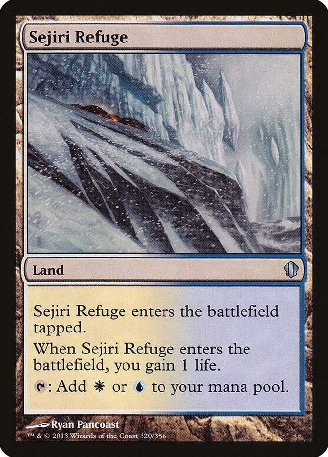 Magic: The Gathering MTG Single Sejiri Refuge [Commander 2013]