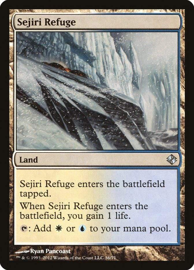 Magic: The Gathering MTG Single Sejiri Refuge [Duel Decks: Venser vs. Koth]