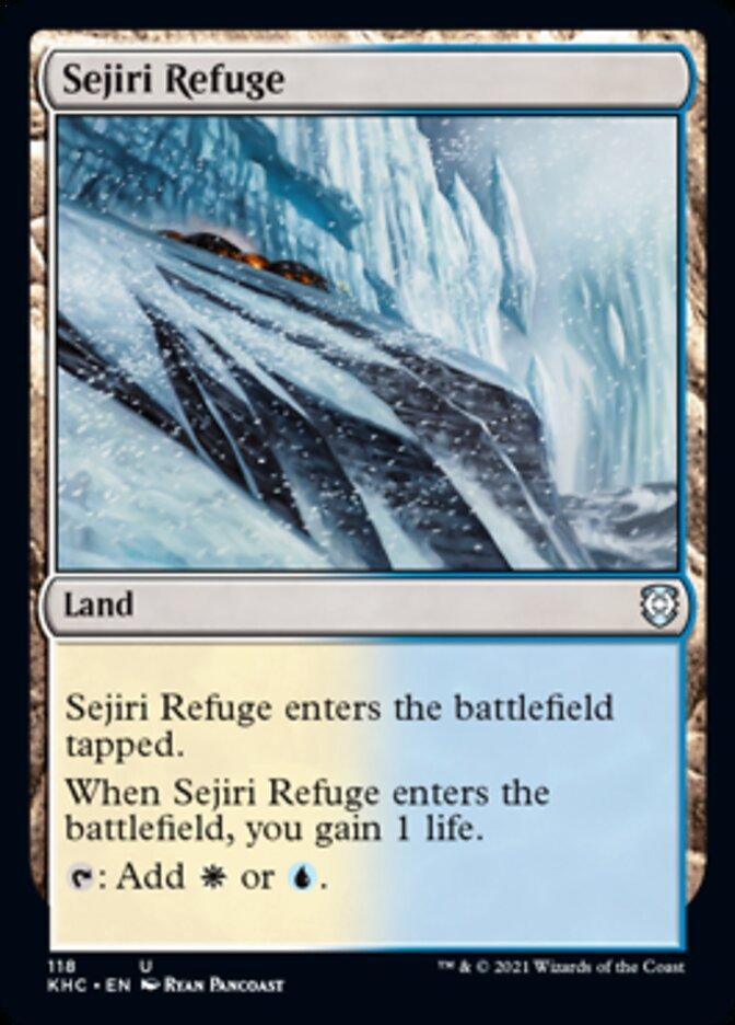 Magic: The Gathering MTG Single Sejiri Refuge [Kaldheim Commander]