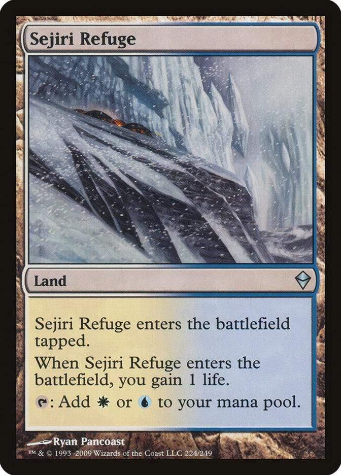 Magic: The Gathering MTG Single Sejiri Refuge [Zendikar]