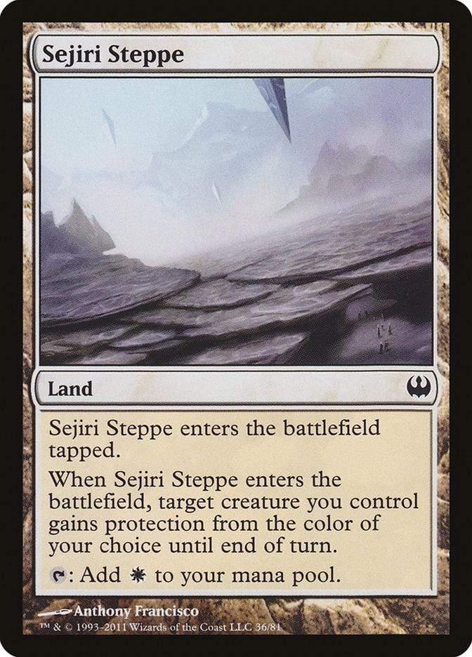 Magic: The Gathering MTG Single Sejiri Steppe [Duel Decks: Knights vs. Dragons]