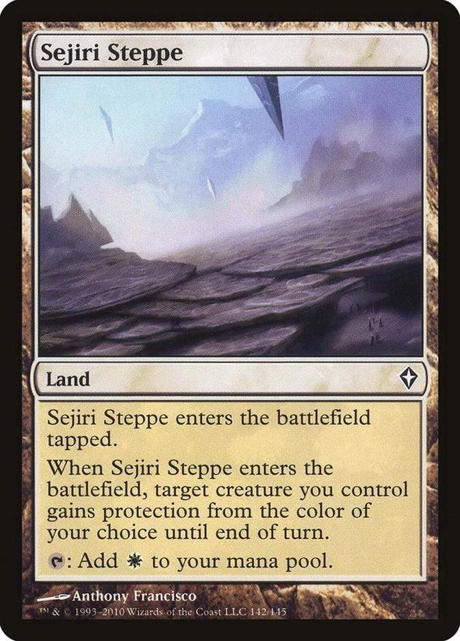 Magic: The Gathering MTG Single Sejiri Steppe [Worldwake]