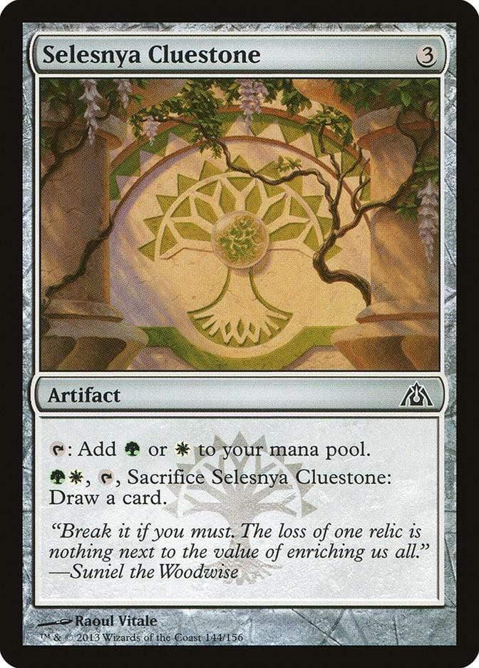 Magic: The Gathering MTG Single Selesnya Cluestone [Dragon's Maze]