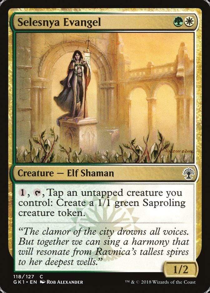 Magic: The Gathering MTG Single Selesnya Evangel [Guilds of Ravnica Guild Kit]
