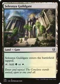 Magic: The Gathering MTG Single Selesnya Guildgate [Zendikar Rising Commander]