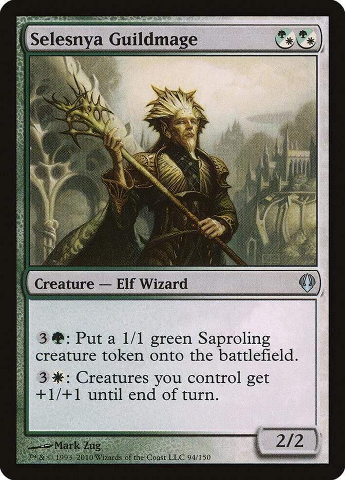 Magic: The Gathering MTG Single Selesnya Guildmage [Archenemy]