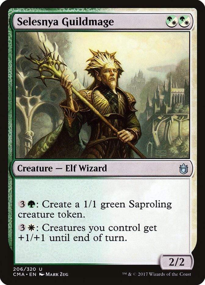 Magic: The Gathering MTG Single Selesnya Guildmage [Commander Anthology]
