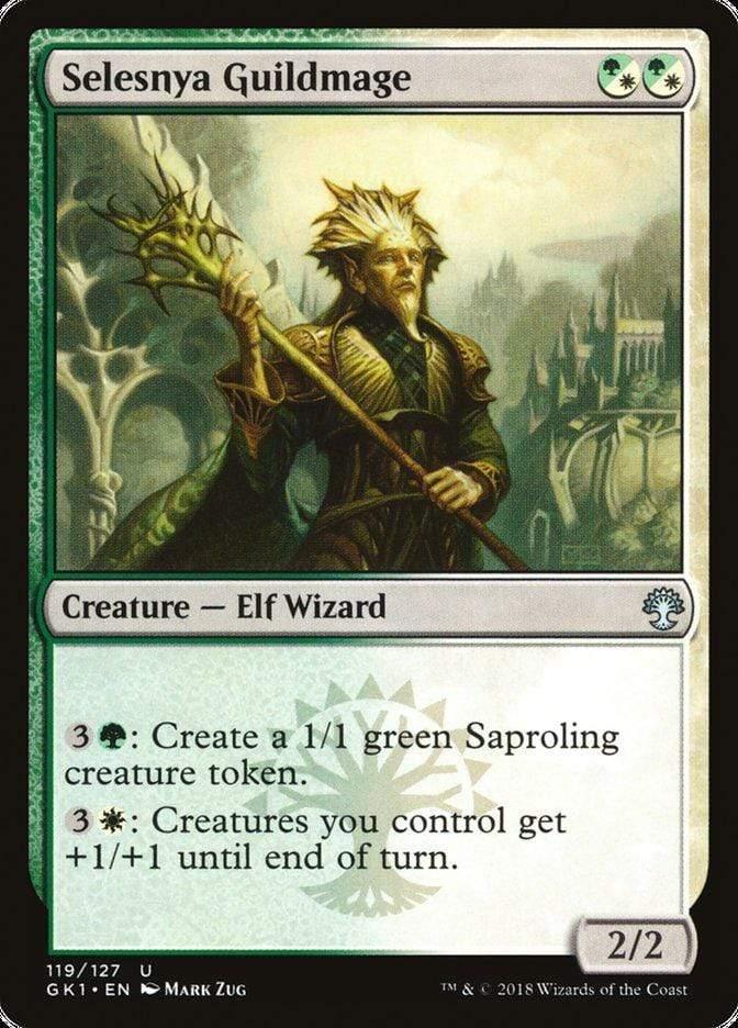 Magic: The Gathering MTG Single Selesnya Guildmage [Guilds of Ravnica Guild Kit]