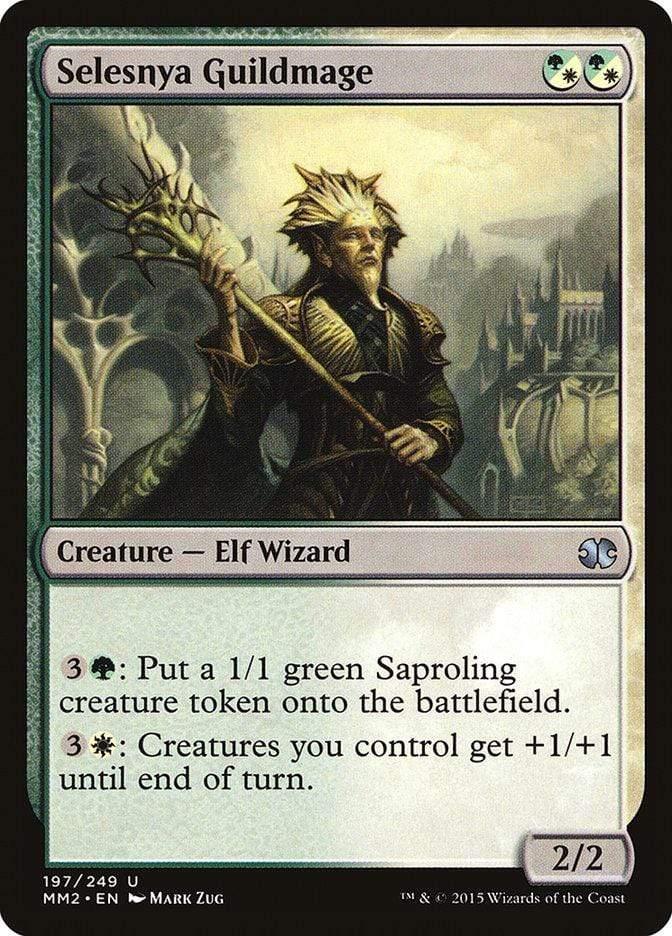 Magic: The Gathering MTG Single Selesnya Guildmage [Modern Masters 2015]