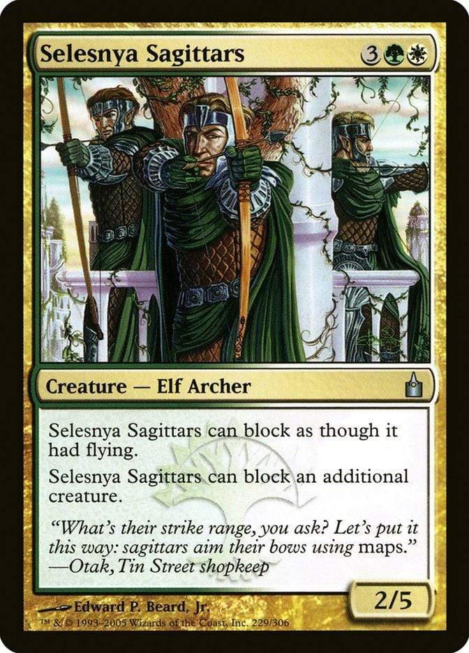 Magic: The Gathering MTG Single Selesnya Sagittars [Ravnica: City of Guilds]