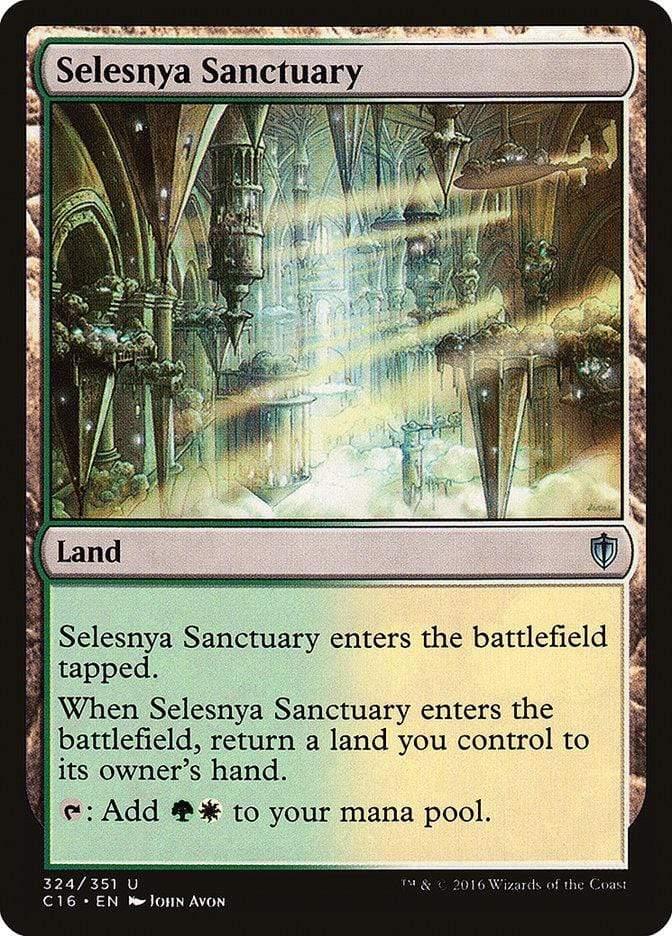 Magic: The Gathering MTG Single Selesnya Sanctuary [Commander 2016]