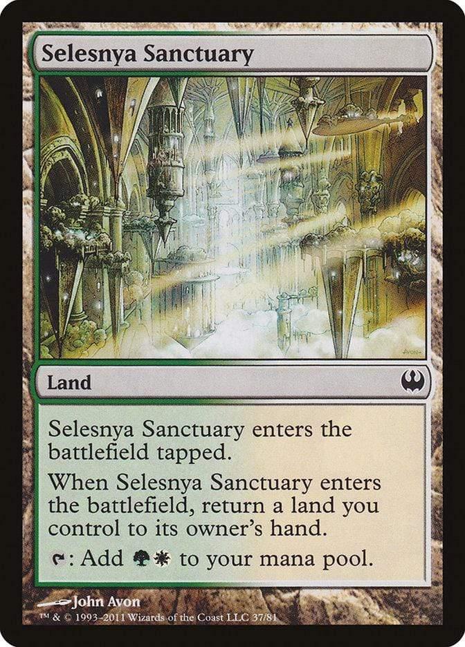 Magic: The Gathering MTG Single Selesnya Sanctuary [Duel Decks: Knights vs. Dragons]