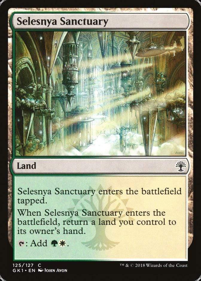 Magic: The Gathering MTG Single Selesnya Sanctuary [Guilds of Ravnica Guild Kit]