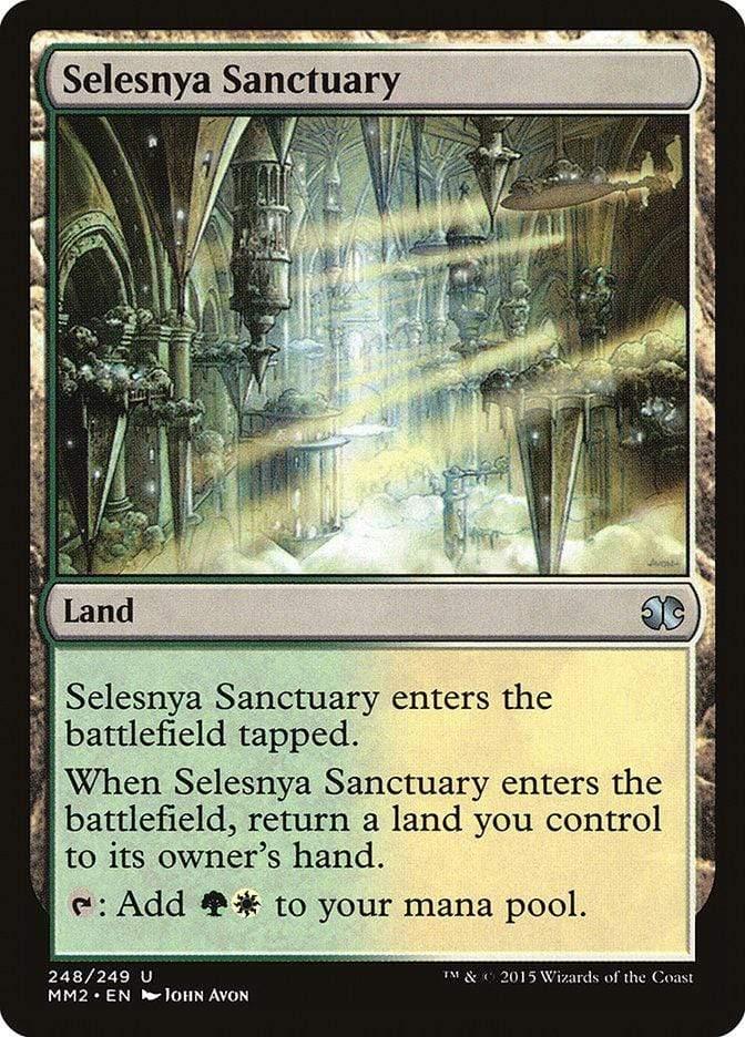 Magic: The Gathering MTG Single Selesnya Sanctuary [Modern Masters 2015]