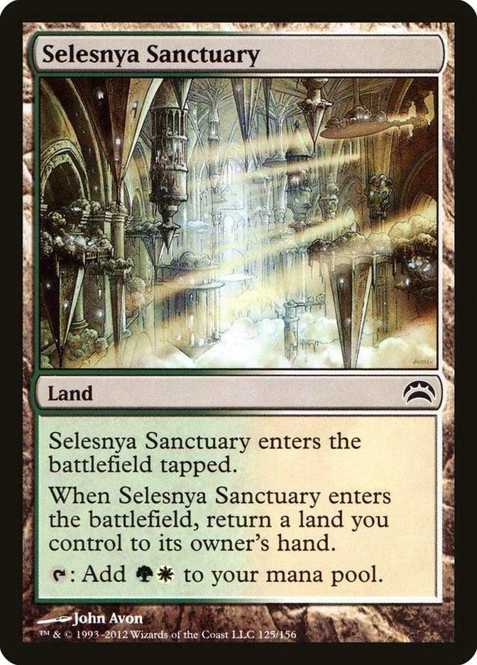 Magic: The Gathering MTG Single Selesnya Sanctuary [Planechase 2012]
