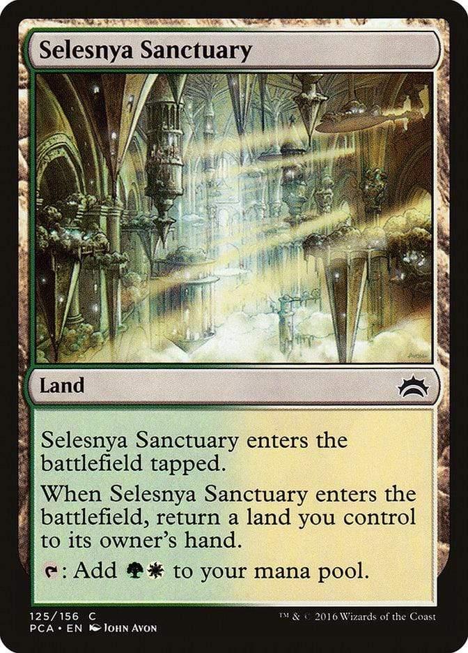Magic: The Gathering MTG Single Selesnya Sanctuary [Planechase Anthology]