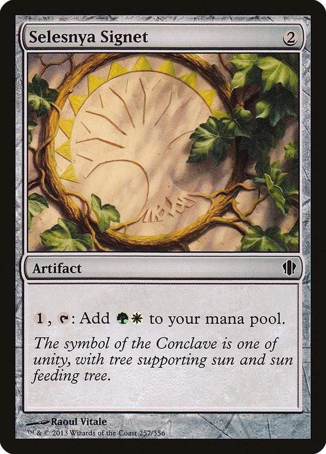 Magic: The Gathering MTG Single Selesnya Signet [Commander 2013]