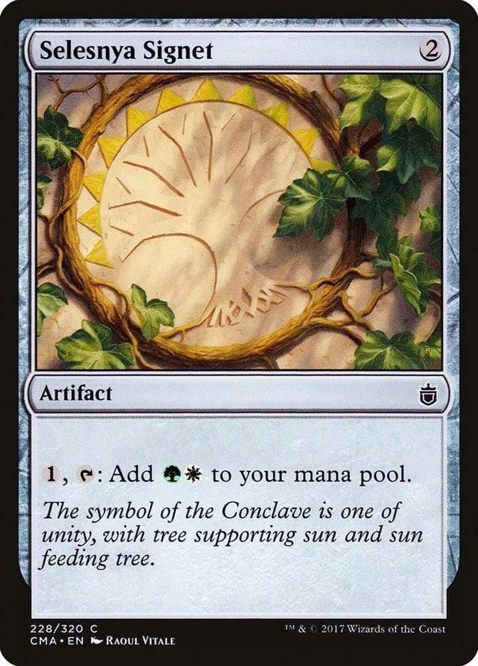 Magic: The Gathering MTG Single Selesnya Signet [Commander Anthology]