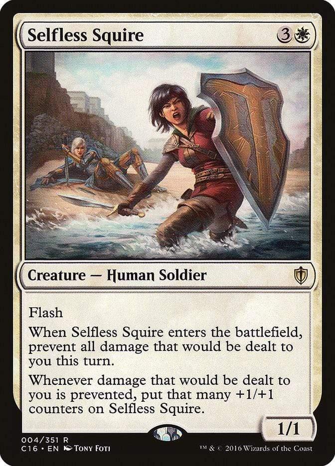Magic: The Gathering MTG Single Selfless Squire [Commander 2016]