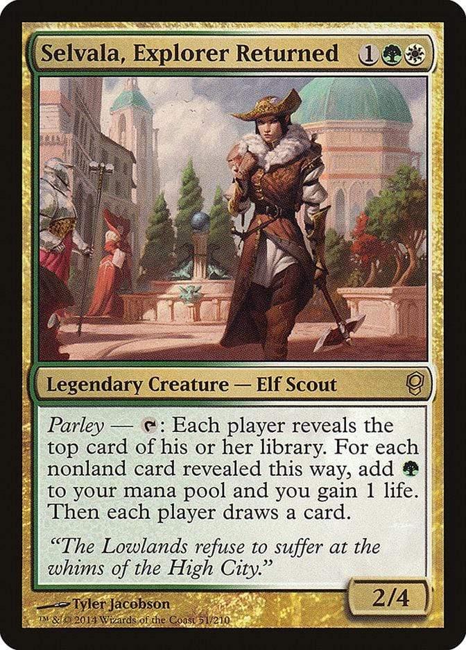 Magic: The Gathering MTG Single Selvala, Explorer Returned [Conspiracy]