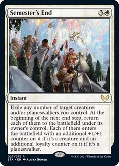 Magic: The Gathering MTG Single Semester's End (Promo Pack) [Strixhaven: School of Mages Promos]