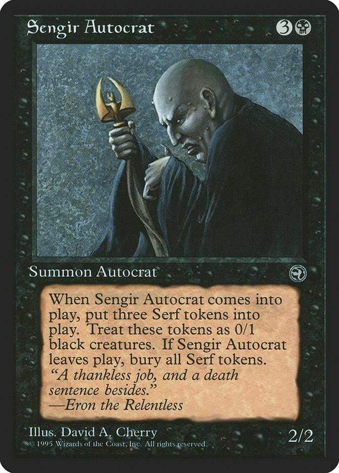 Magic: The Gathering MTG Single Sengir Autocrat [Homelands]