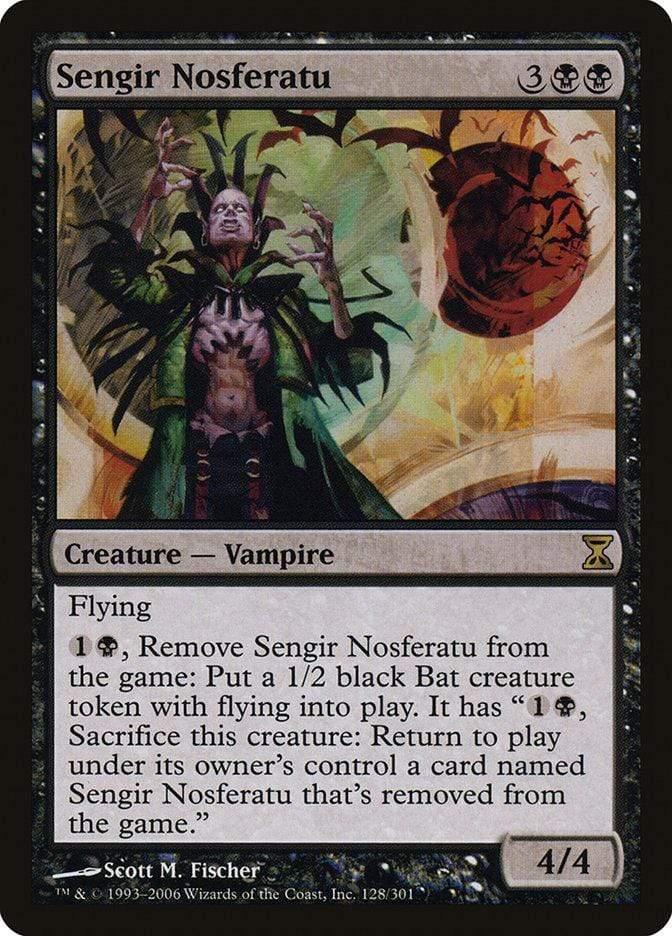 Magic: The Gathering MTG Single Sengir Nosferatu [Time Spiral]
