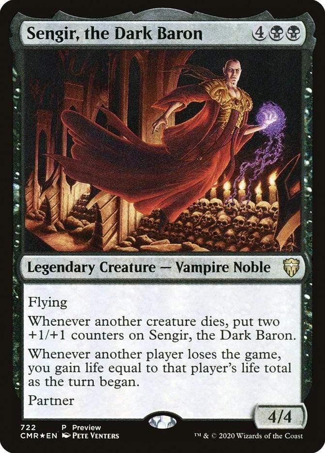 Magic: The Gathering MTG Single Sengir, the Dark Baron [Commander Legends Promo]