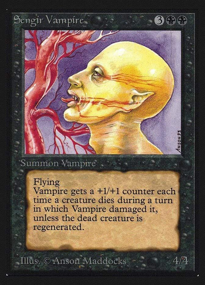 Magic: The Gathering MTG Single Sengir Vampire [Collectors’ Edition]