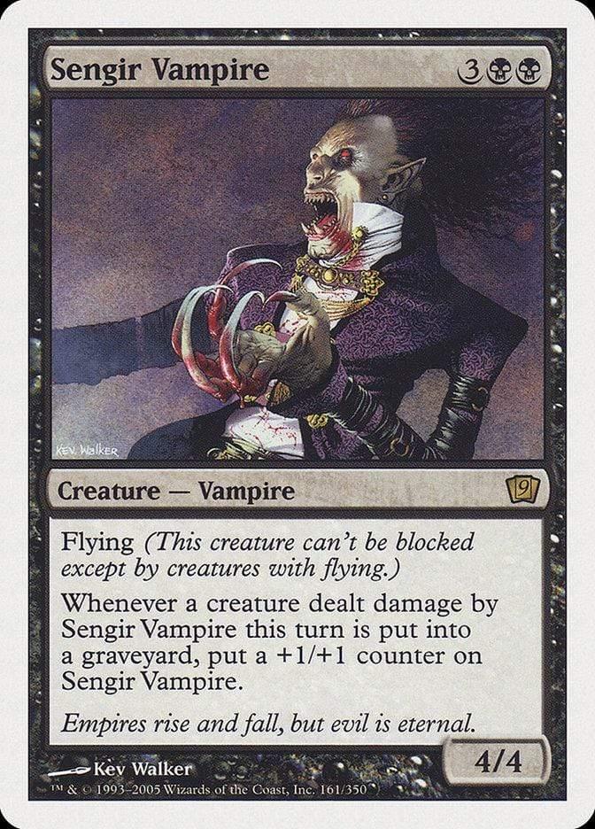 Magic: The Gathering MTG Single Sengir Vampire [Ninth Edition]