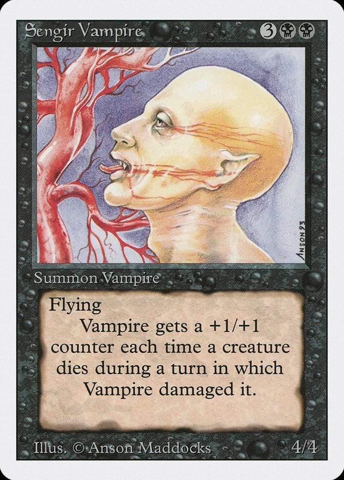 Magic: The Gathering MTG Single Sengir Vampire [Revised Edition]