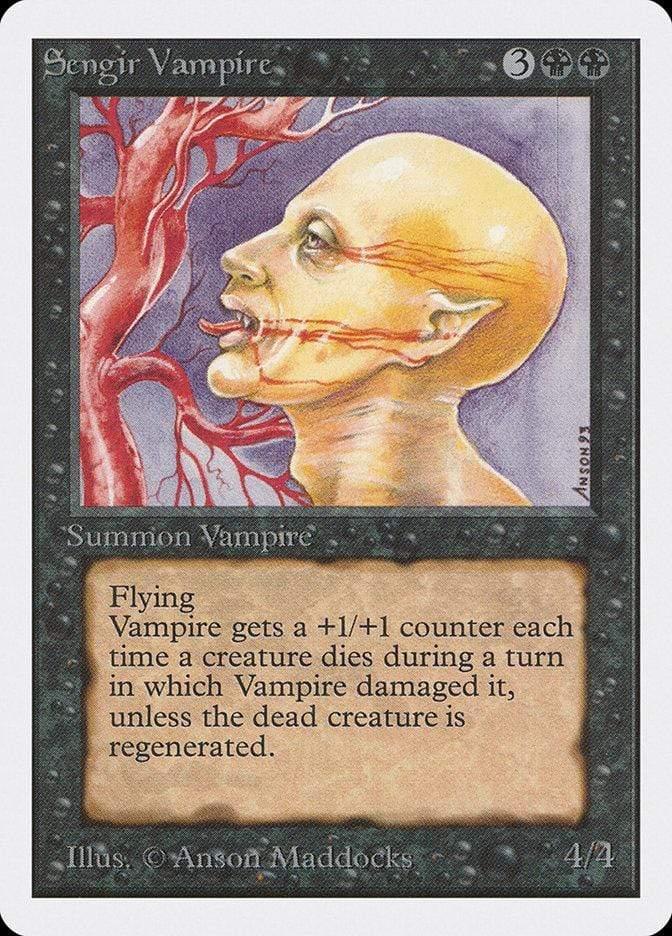 Magic: The Gathering MTG Single Sengir Vampire [Unlimited Edition]