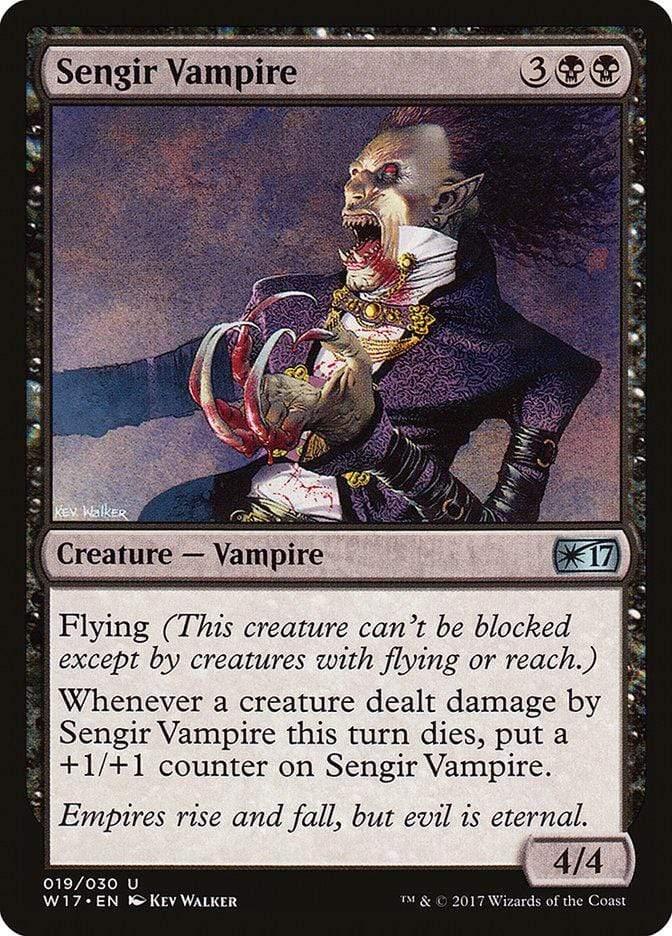 Magic: The Gathering MTG Single Sengir Vampire [Welcome Deck 2017]