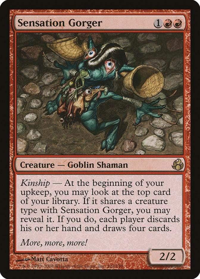 Magic: The Gathering MTG Single Sensation Gorger [Morningtide]